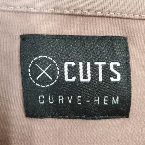 Cuts Mens Pyca Pro Short Sleeve Curve Hem Top Size XXL - Picture 3 of 5